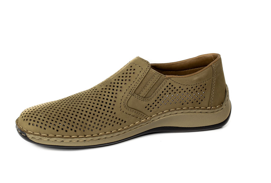 Półbuty  Rieker 05297-64 Beige