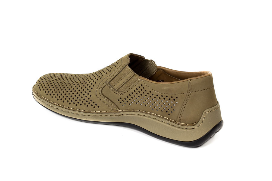 Półbuty  Rieker 05297-64 Beige