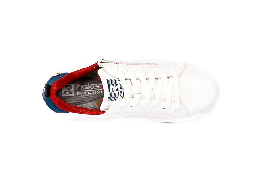 Półbuty Rieker 401906-80 White