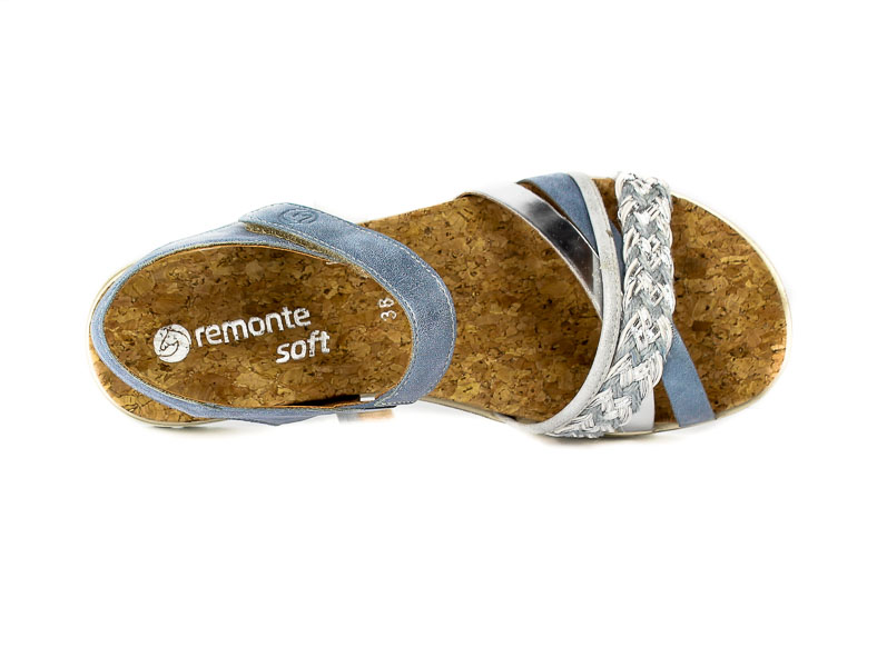 Sandały Remonte D4064-12 Blue Comb