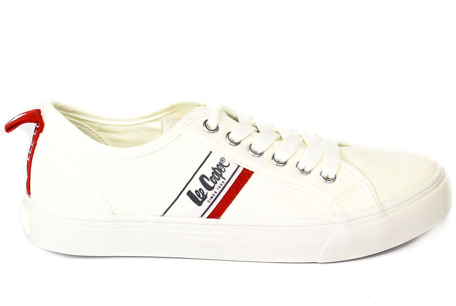 Trampki Lee Cooper LCW 22-31-0830LA White