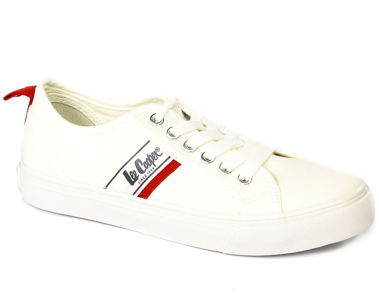 Trampki Lee Cooper LCW 22-31-0830LA White