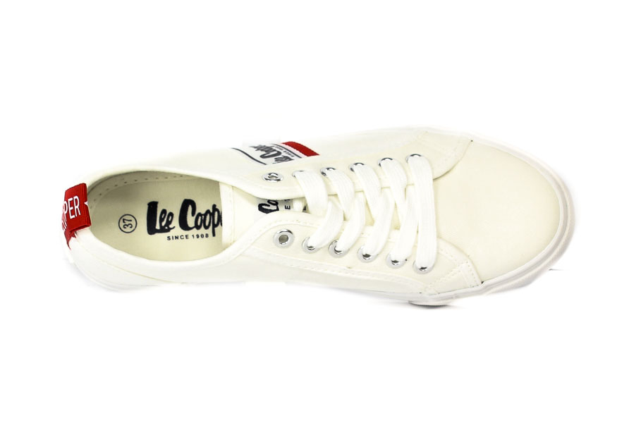 Trampki Lee Cooper LCW 22-31-0830LA White