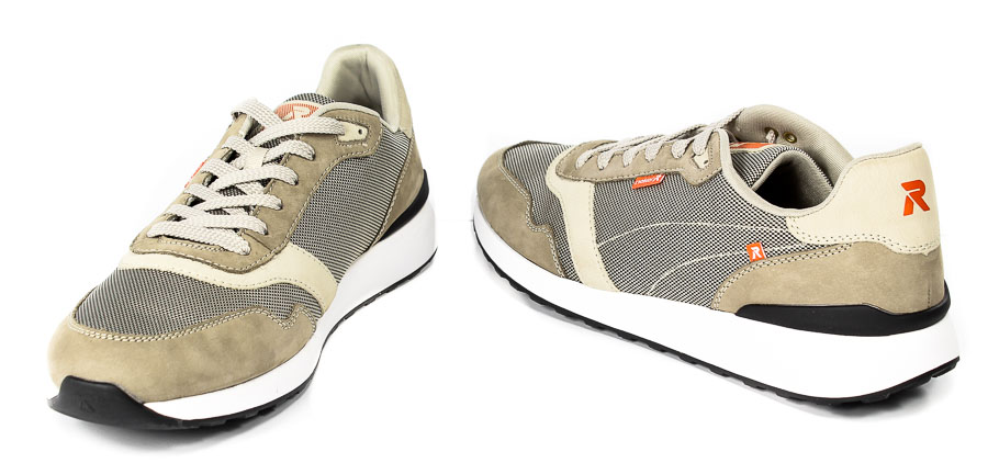 Półbuty Rieker 07602-42 Grey
