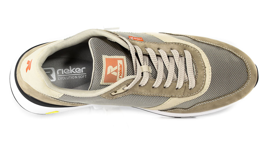 Półbuty Rieker 07602-42 Grey