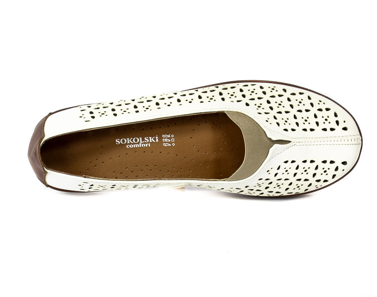 Półbuty Sokolski W22-250 Wht Biały 