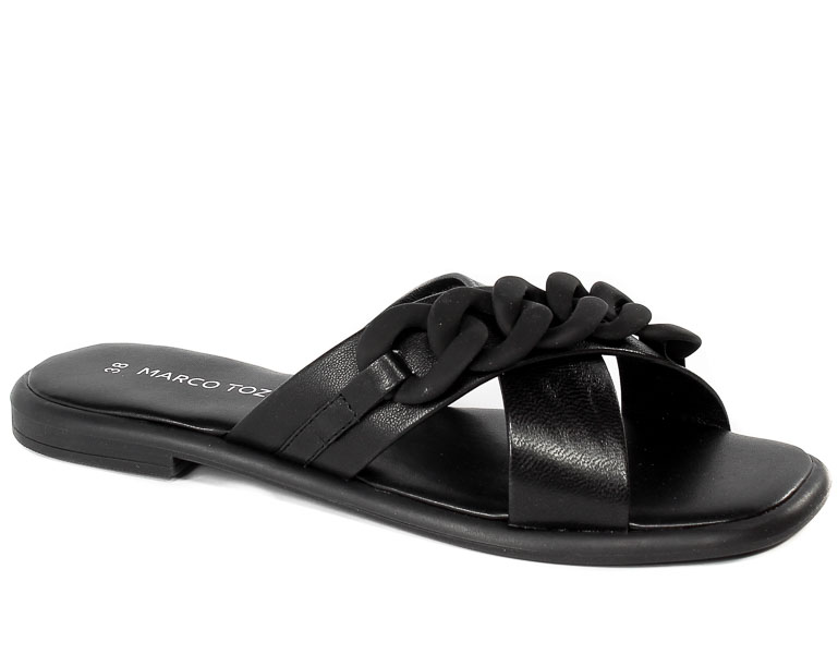 Klapki Marco Tozzi 2-27121-28 001 Black