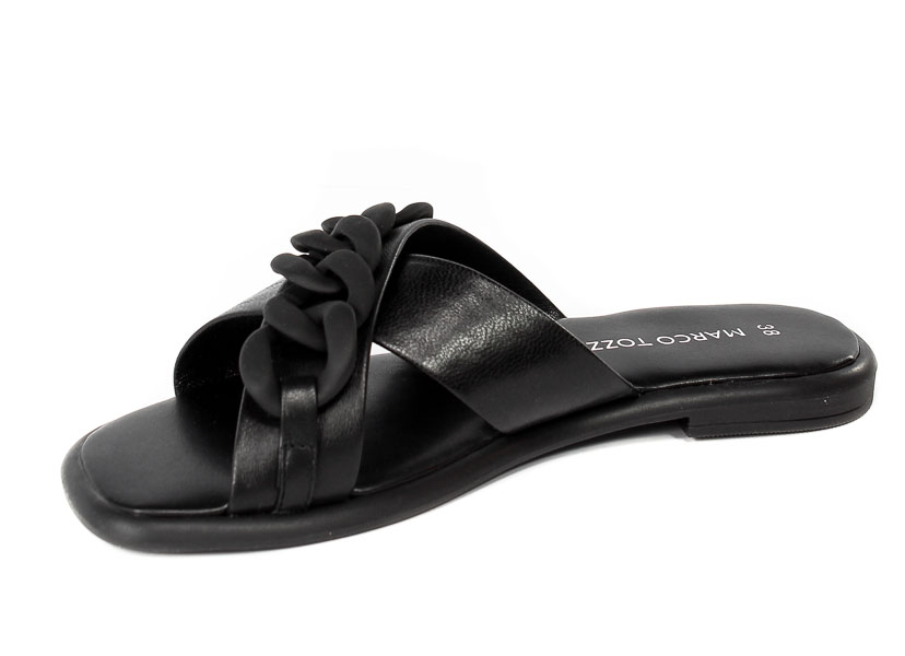 Klapki Marco Tozzi 2-27121-28 001 Black