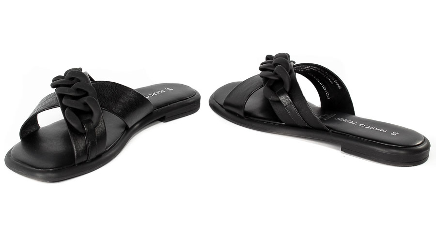 Klapki Marco Tozzi 2-27121-28 001 Black