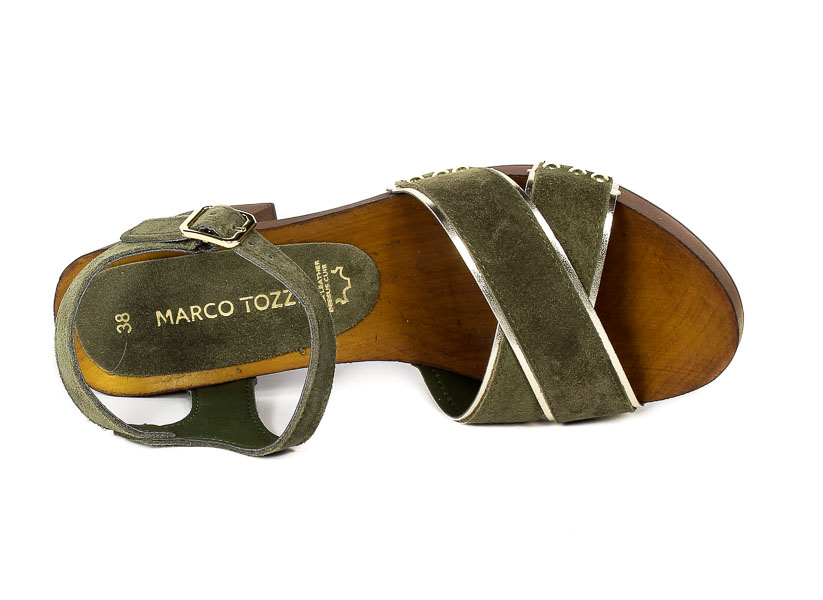 Sandały Marco Tozzi 2-28359-28 726 Khaki Comb