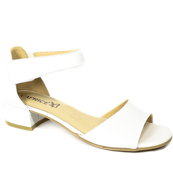Sandały Caprice 9- 28212-28 102 White Nappa