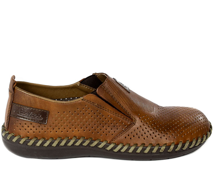 Półbuty  Rieker B2476-24 Brown 2