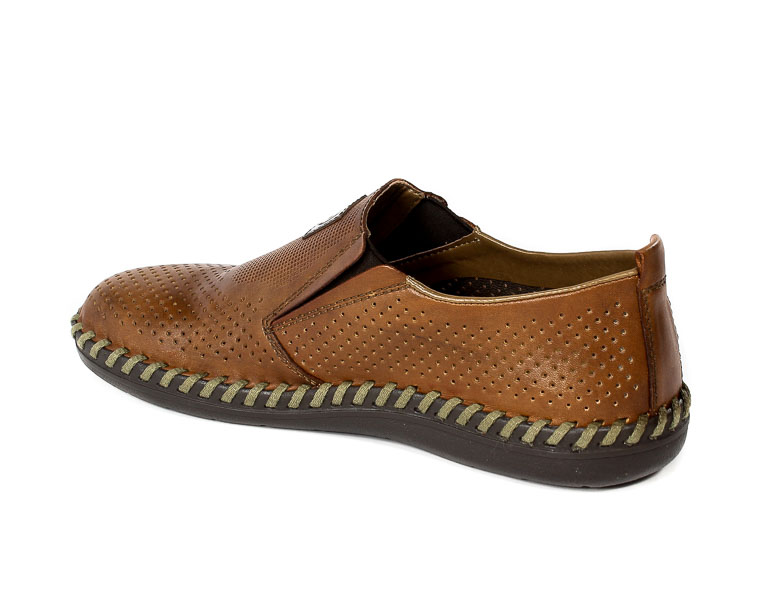 Półbuty  Rieker B2476-24 Brown 2