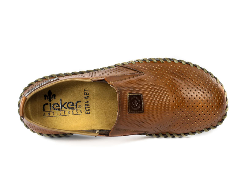 Półbuty  Rieker B2476-24 Brown 2