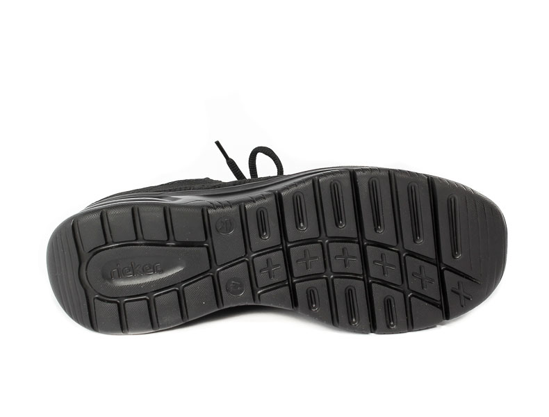 Półbuty  Rieker B7376-00 BLACK