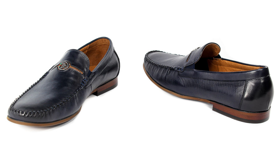 Mokasyny John Doubare 2154-101-3 Blue