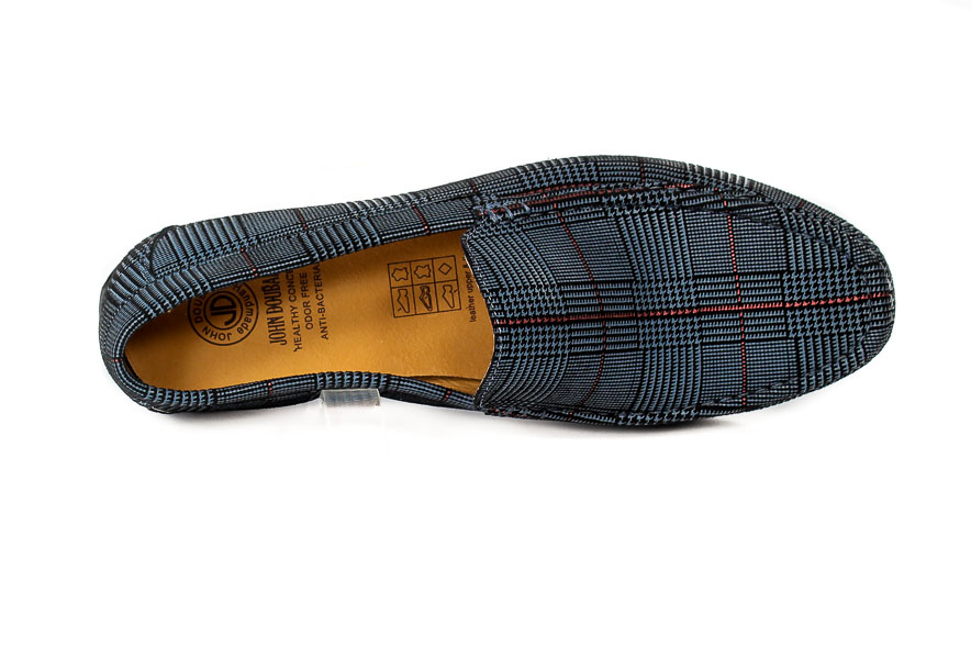 Mokasyny John Doubare 628-H-888 Grey