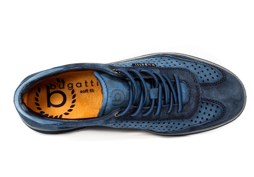 Półbuty Bugatti 321-A4C009-3434 4140Dark Blue