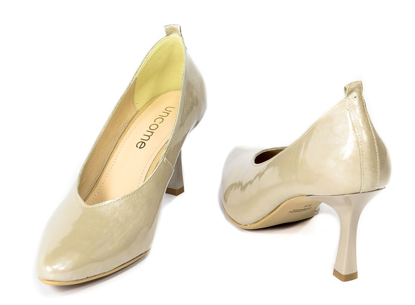 Szpilki Uncome 34031 Naplak Beige