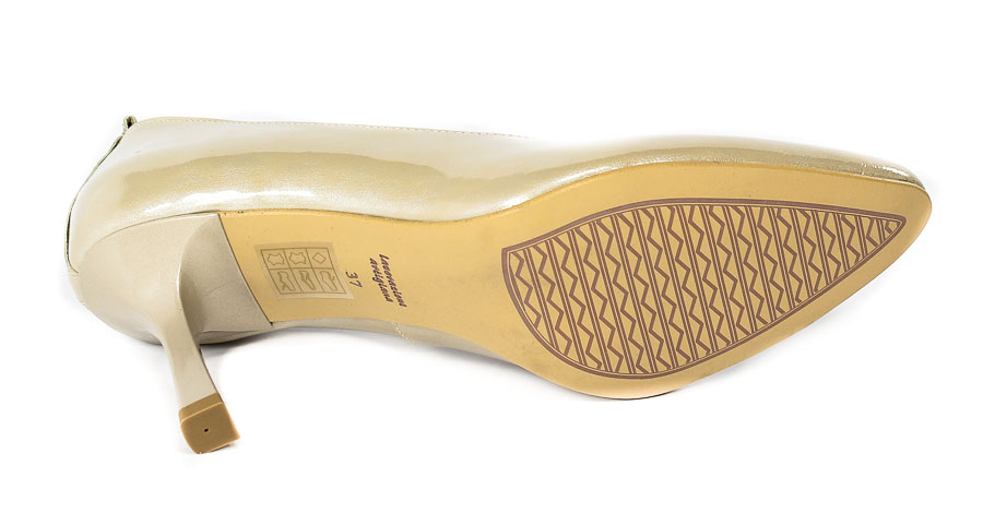 Szpilki Uncome 34031 Naplak Beige