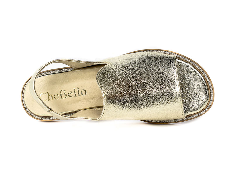 Sandały Chebello 2658-042-000-S130 Złoty