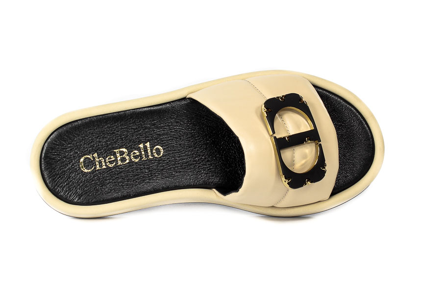 Klapki CheBello 2928-394-000-S209 Beż