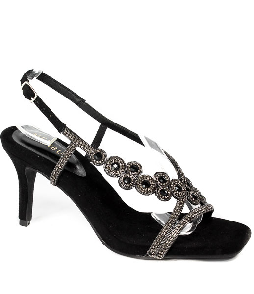 Sandały Menbur 230110001 Negro Black