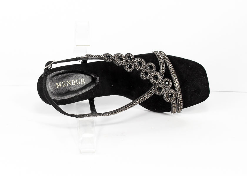 Sandały Menbur 230110001 Negro Black