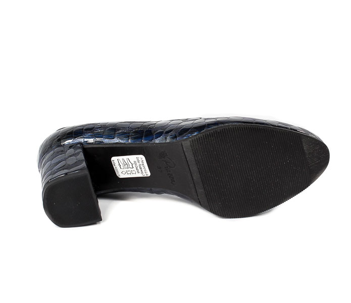 Czółenka Piazza 930003-05 Navy Leder/Lackleder