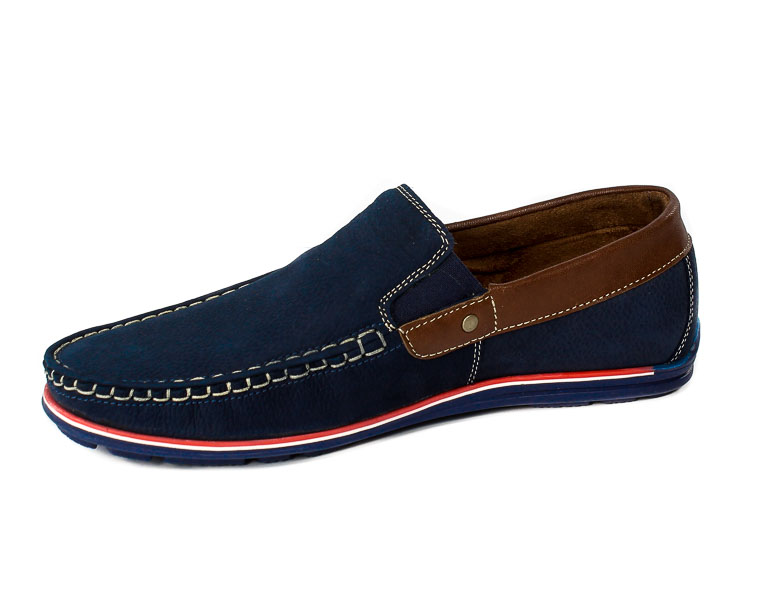 Mokasyny Gregor 1522K-ME-NT196 Granat 2