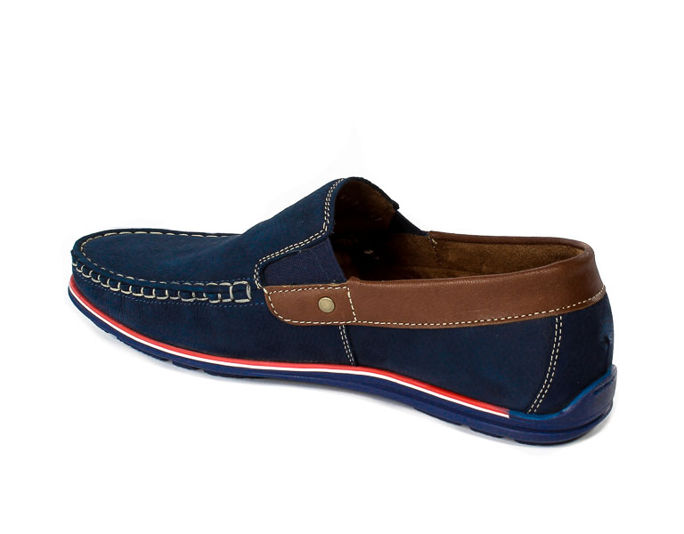 Mokasyny Gregor 1522K-ME-NT196 Granat 2