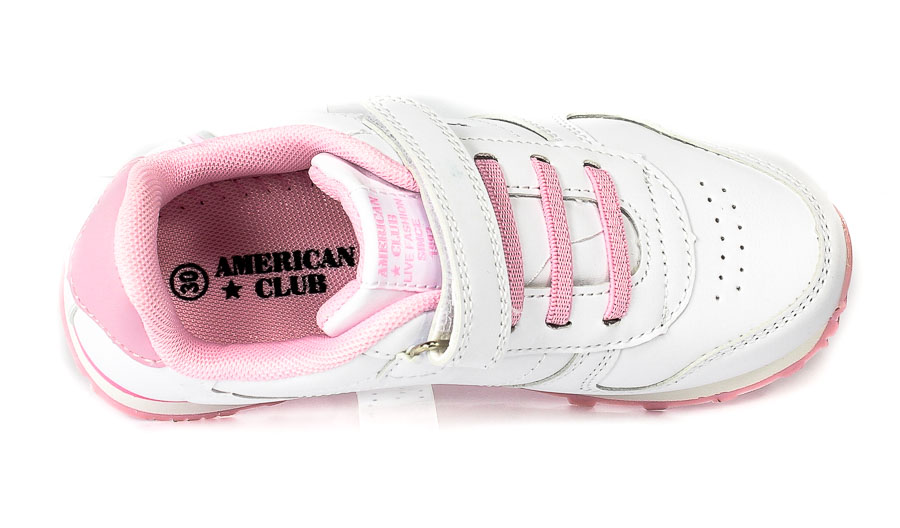 Półbuty American ES 68/22 WHITE PINK