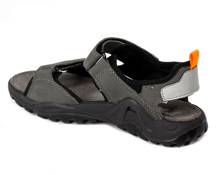 Sandały Imac 0938-015 Dark Grey-Orang R.36