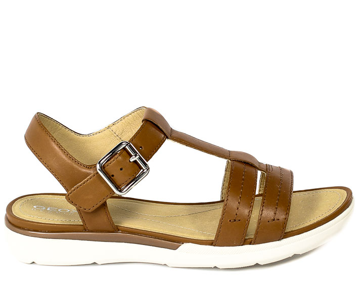 Sandały Geox D02GZB-00043-C6001 Cognac