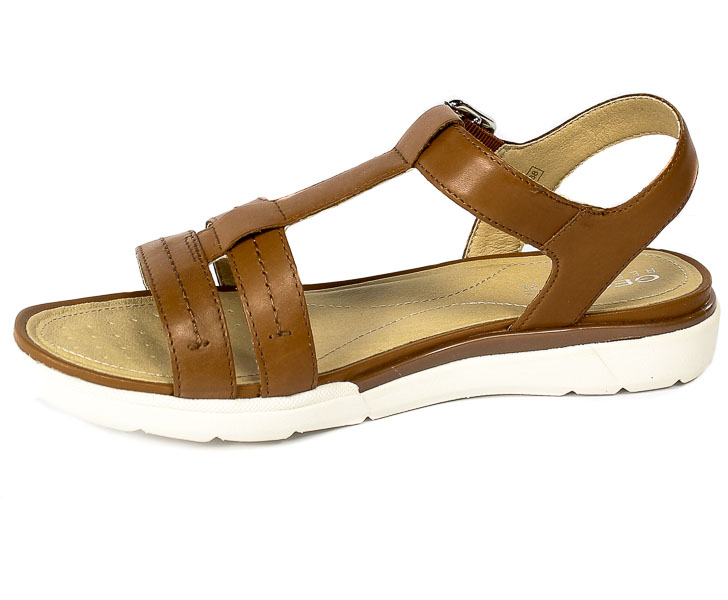 Sandały Geox D02GZB-00043-C6001 Cognac