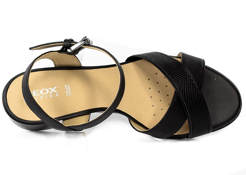 Sandały Geox D25CWF-OBC6P-C9999 Black