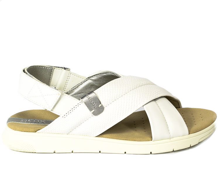 Sandały Geox D25NNA-C1000 White