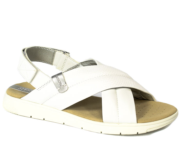Sandały Geox D25NNA-C1000 White