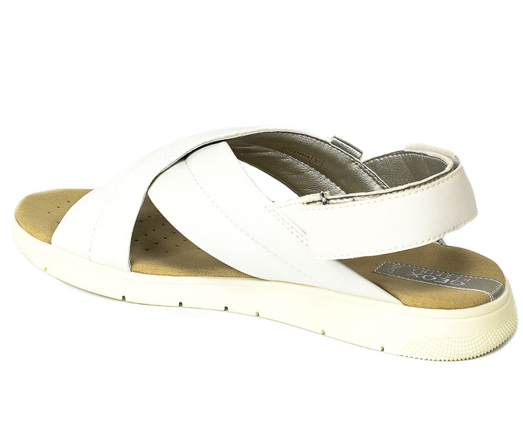 Sandały Geox D25NNA-C1000 White