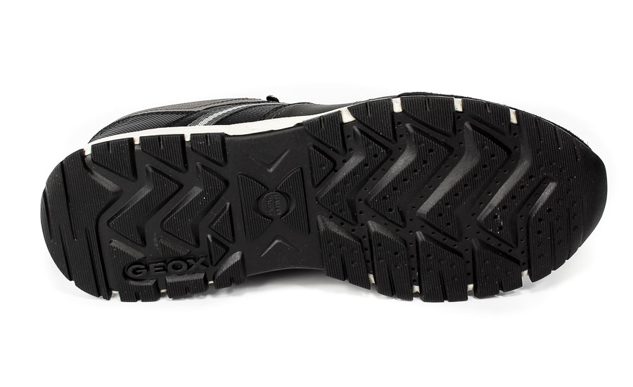 Półbuty Geox U16CQA OME22 C0017 BLACK/GREY
