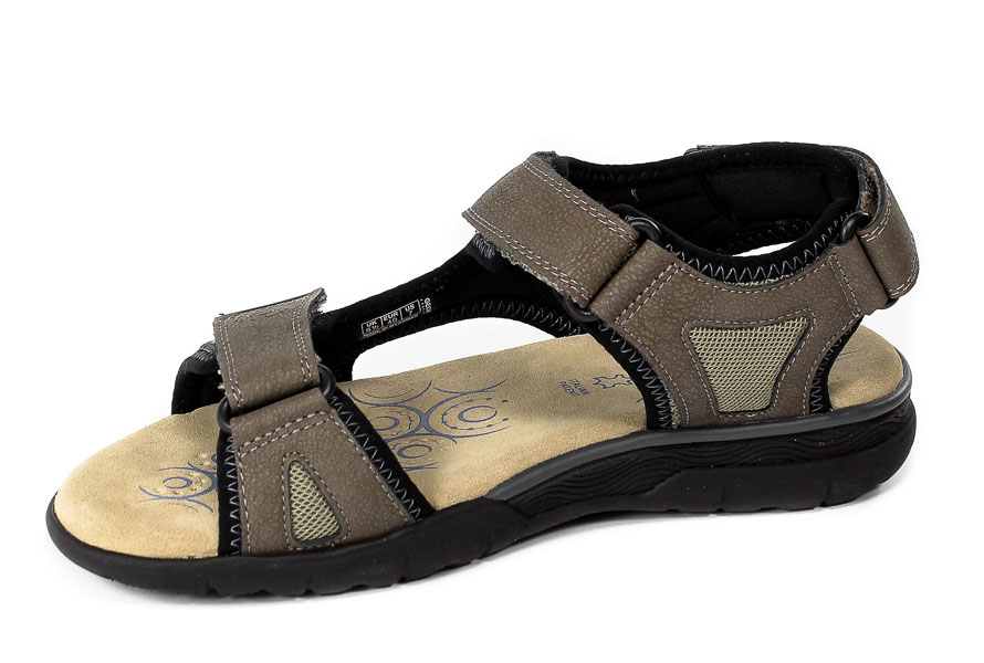 Sandały Geox U25ELA OEK14 C1018 DOVE GREY