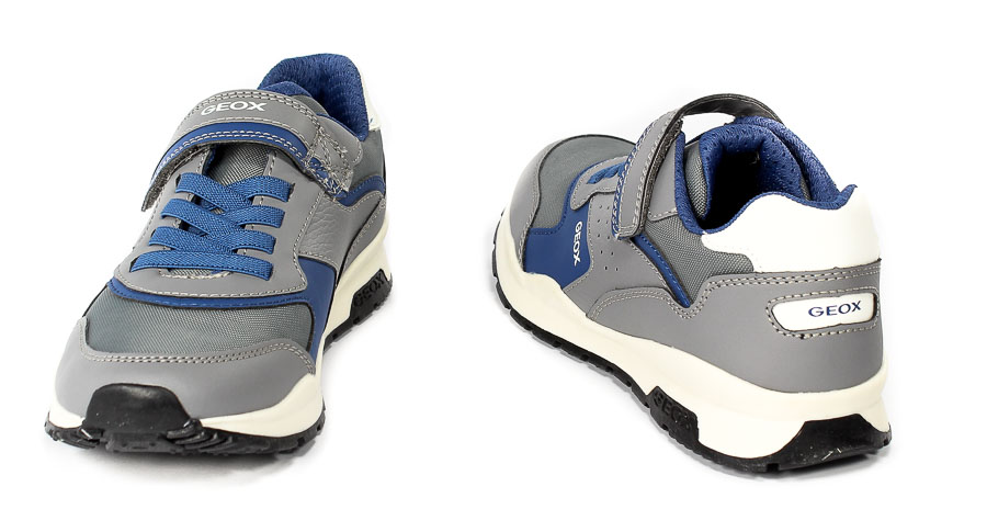 Półbuty Geox J1615A 054FU C1443 GREY/DK AVIO R36-38