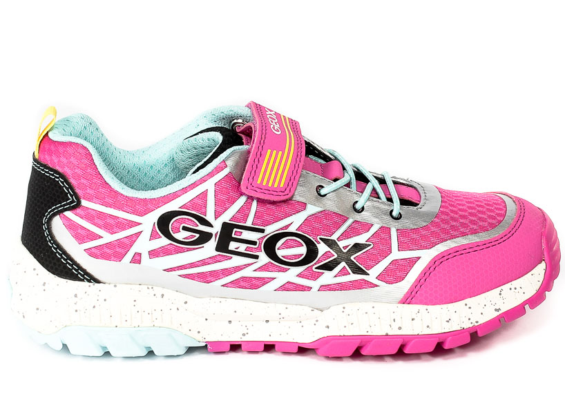 Półbuty Geox J25GEA 014CE C8N4A FUSCHA/AQUA R24-27