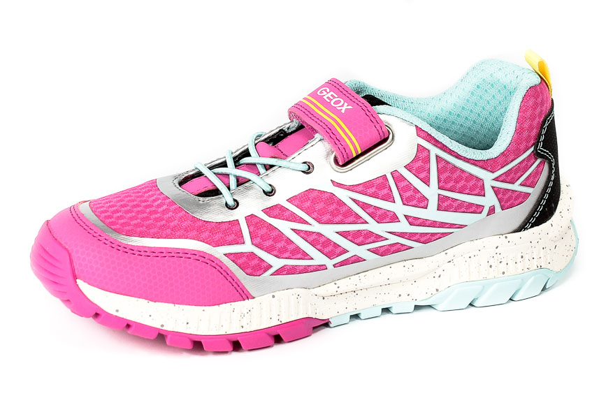 Półbuty Geox J25GEA 014CE C8N4A FUSCHA/AQUA R24-27