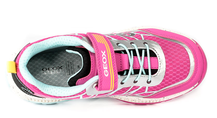 Półbuty Geox J25GEA 014CE C8N4A FUSCHA/AQUA R24-27