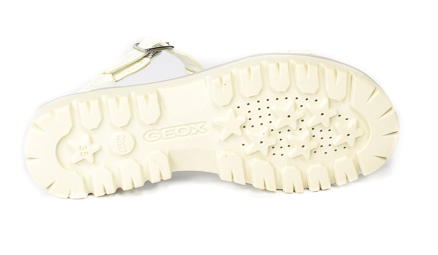 Sandał Geox J25FYA 000BC C1000 WHITE R36-38