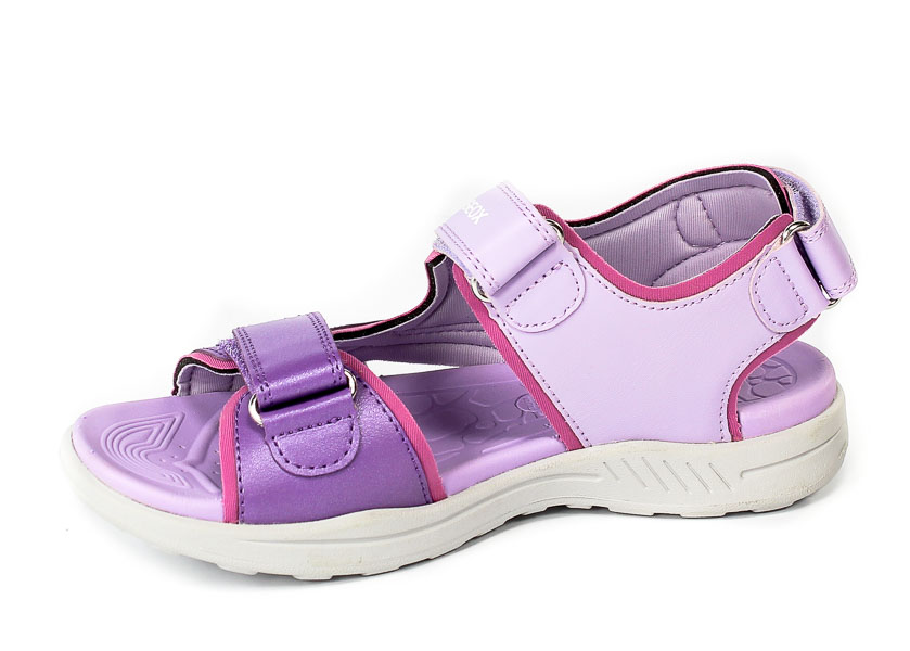 Sandał Geox J256AA 054AJ C8231 LILAC/LT VIOLET R28-35