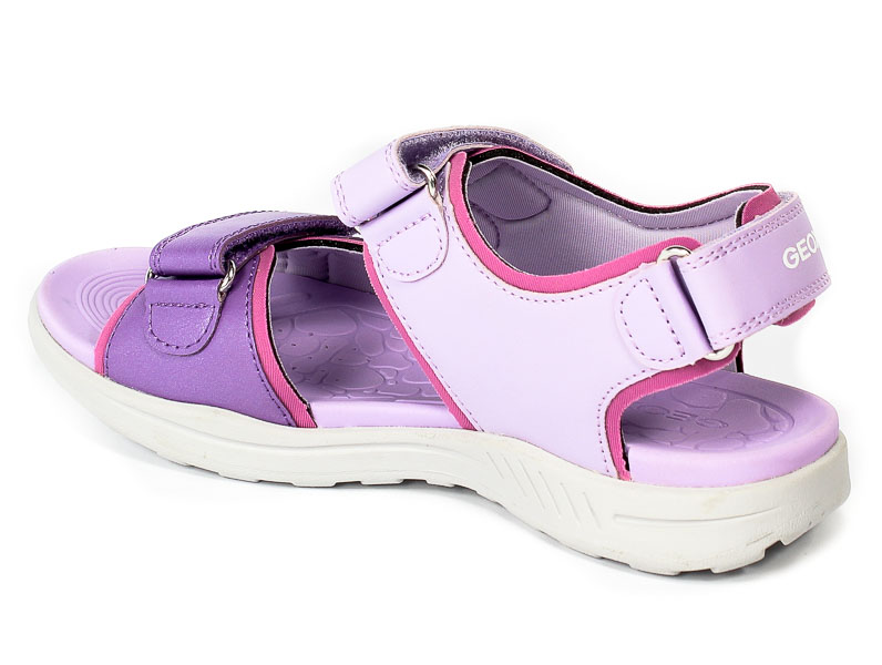 Sandał Geox J256AA 054AJ C8231 LILAC/LT VIOLET R28-35