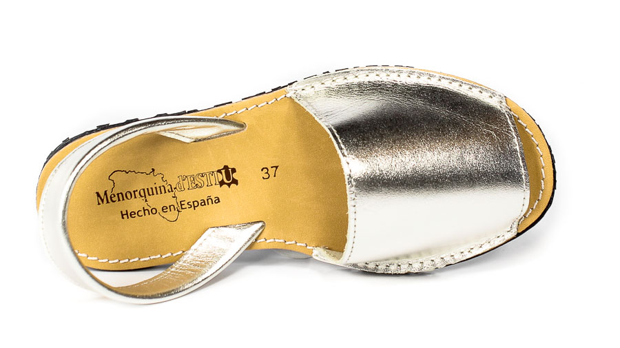 Sandały Menorquina 550 Laminado Champagne