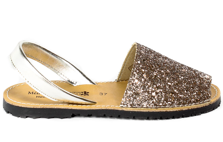 Sandały Menorquina 550 Glitter Skin